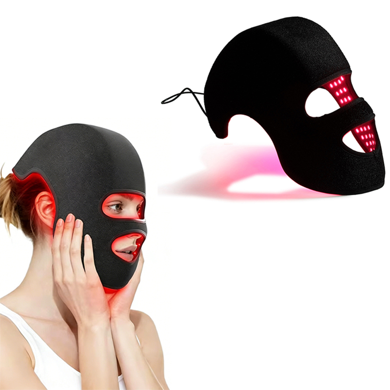 Led Light Therapy Face Mask - 4색 LED 모자&페이스 마스크 레드 라이트