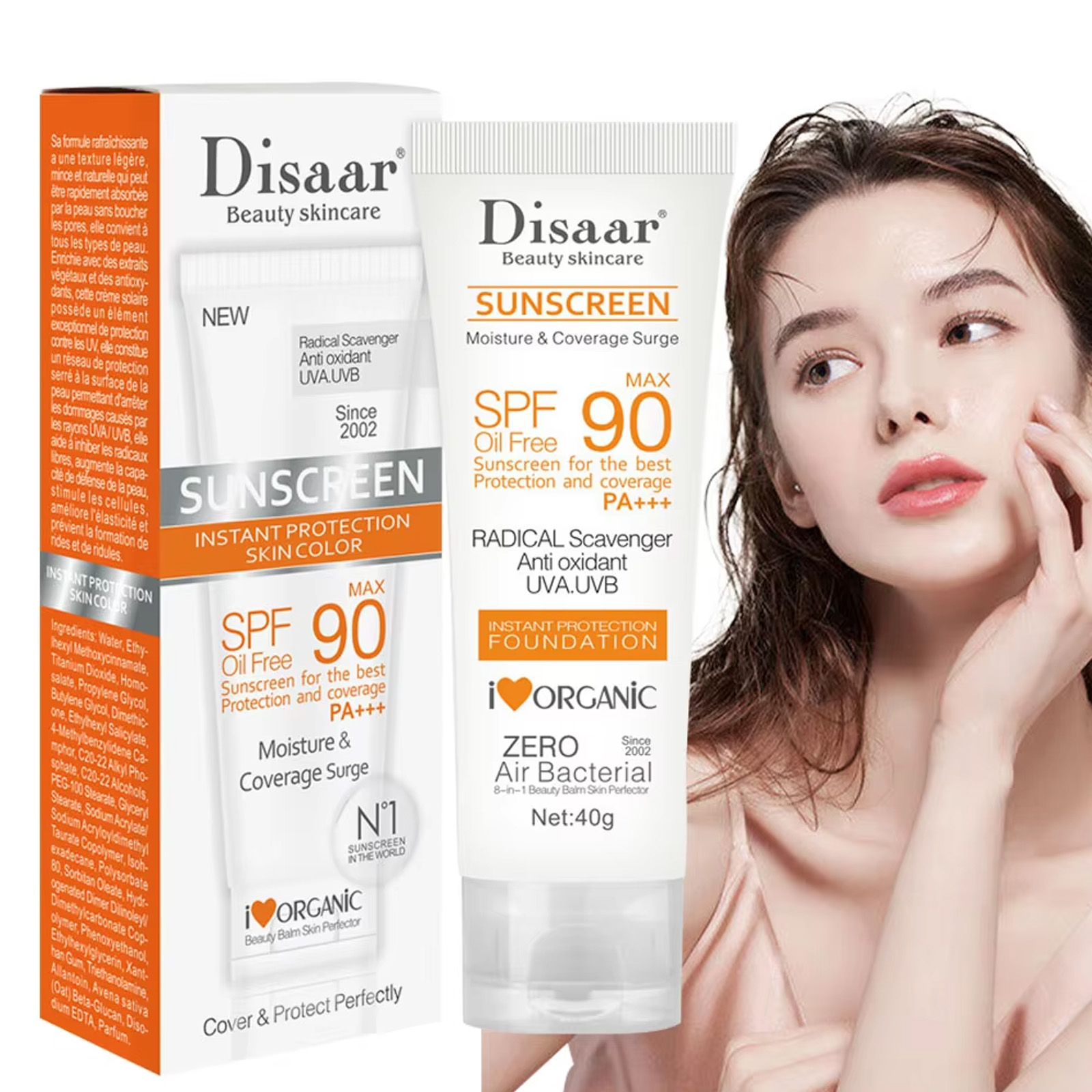 Spf 50 Waterproof Sunscreen - 페이셜 바디 썬 스크린 방수 SPF