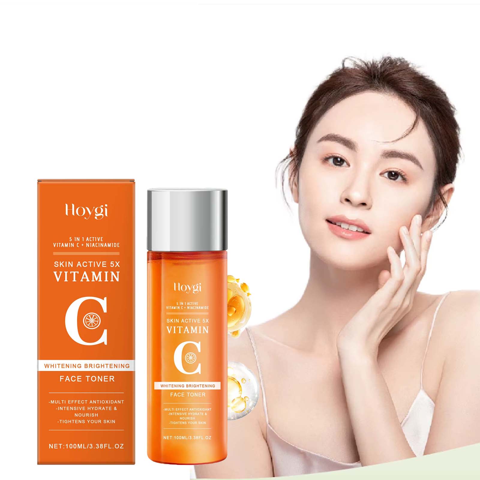 Niacinamide Pore Shrinking Essence - 비타민 C 하이드레이팅 토너 모이스춰라이징 브라이트닝