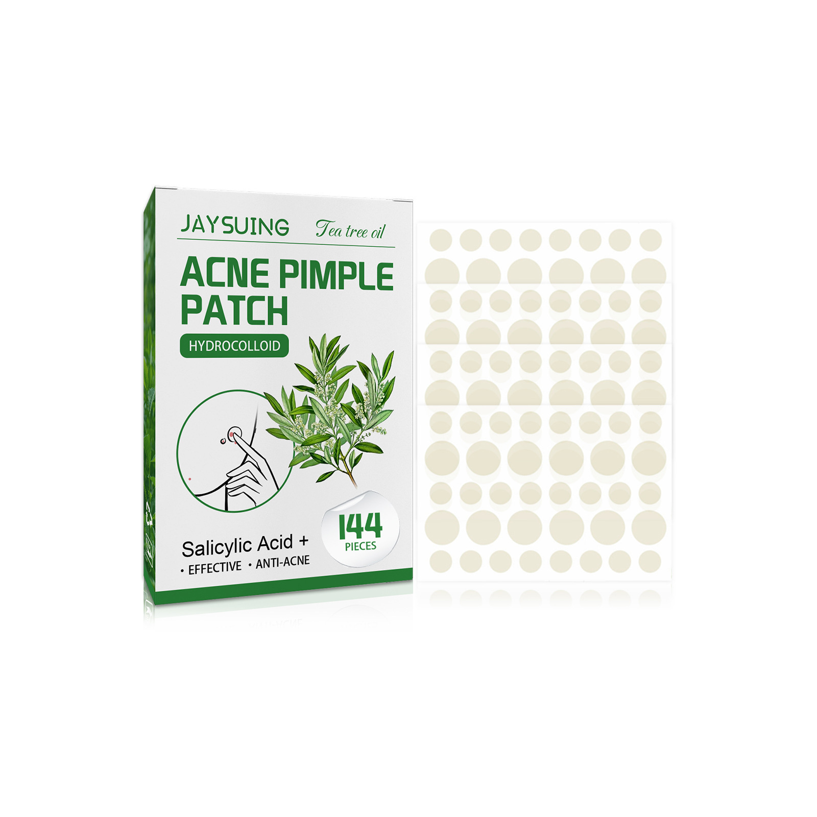 Hydrocolloid Pimple Patch - 하이드로콜로이드 여드름 패치 - 점액 및