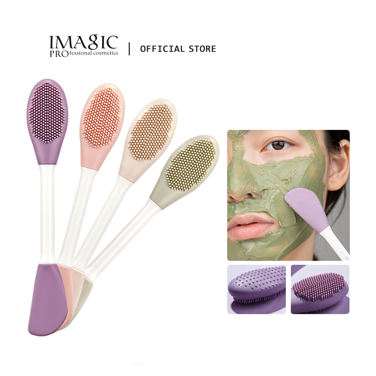 Silicone Face Scrubber Electric - IMAGIC 실리콘 페이셜 클렌징 & 마스크