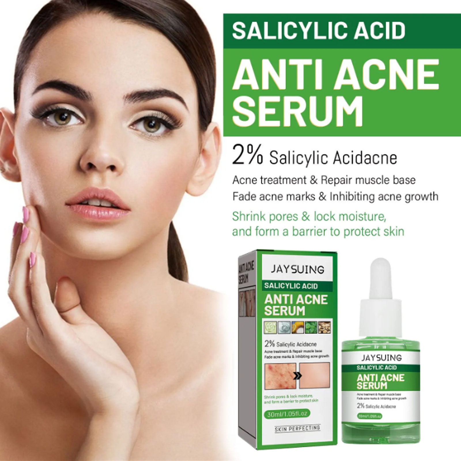 살리실산 안티 여드름 페이스 세럼 하이드레이팅 페이더  - Salicylic Acid Blackhead Remover 리뷰 및 가격