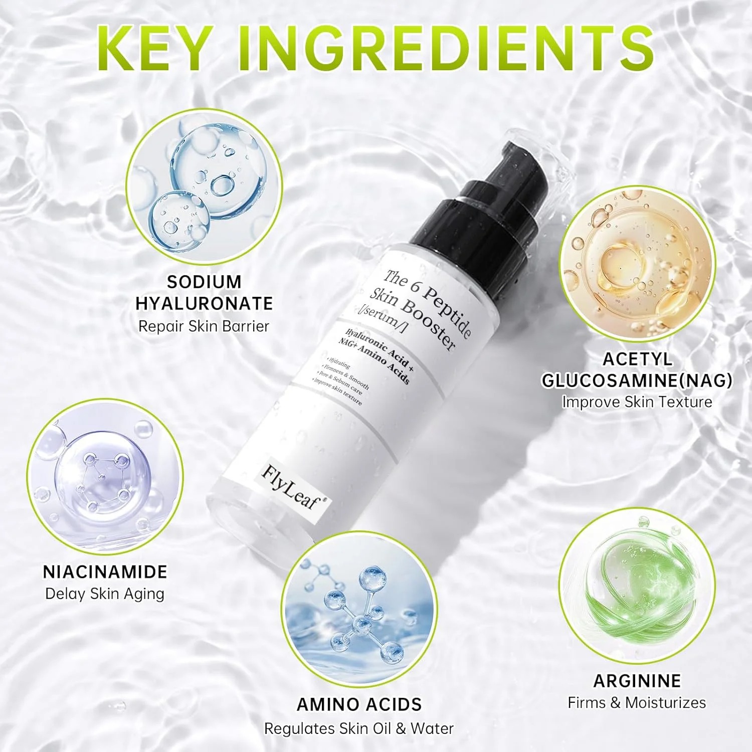 150ml 펩타이드 스킨 부스터 토너 페이셜 세럼: 나 - Hyaluronic Acid Facial Serum 리뷰 및 가격