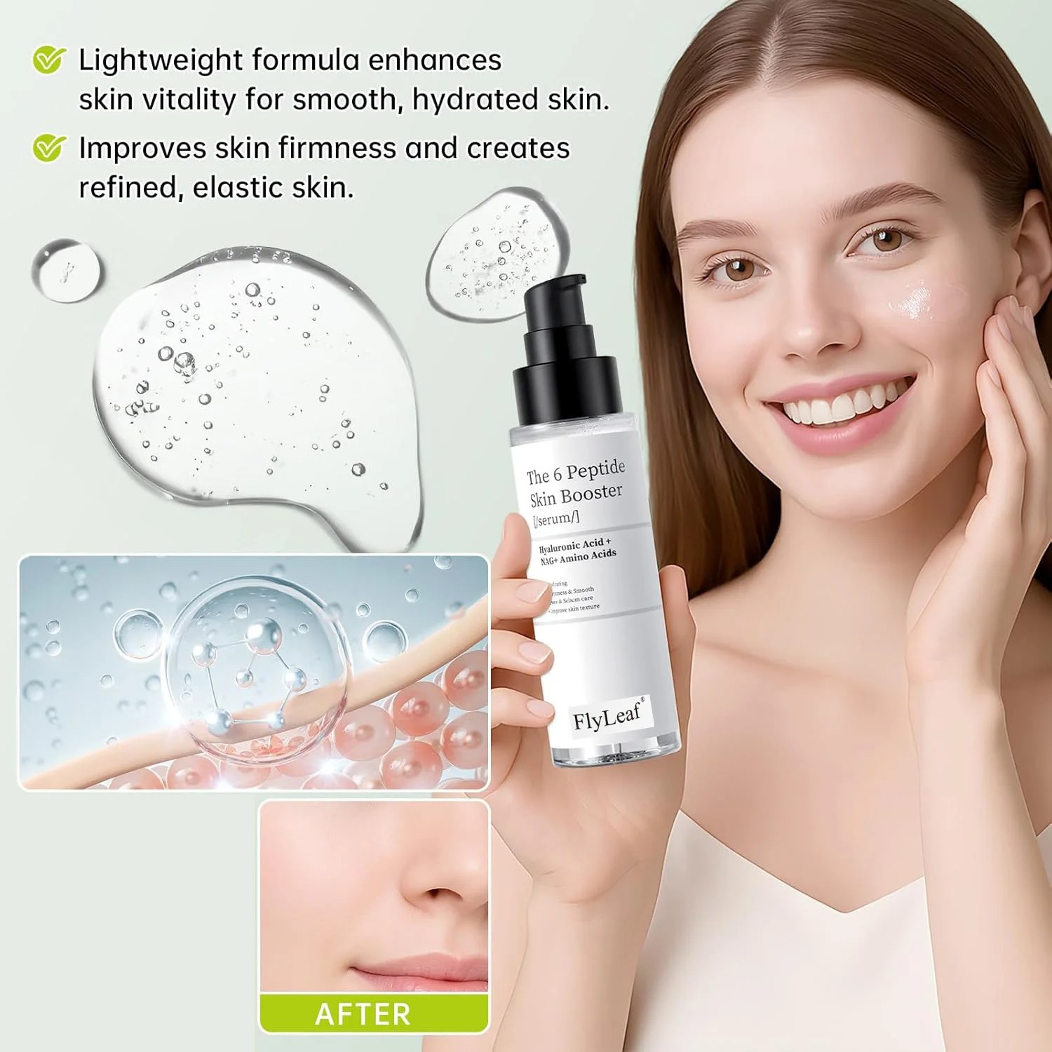 150ml 펩타이드 스킨 부스터 토너 페이셜 세럼: 나 - Hyaluronic Acid Facial Serum 리뷰 및 가격