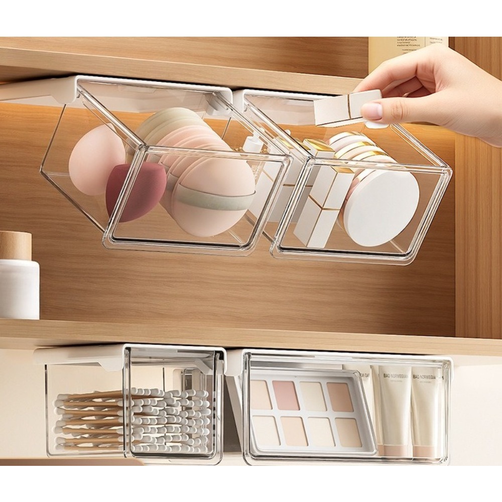 플라스틱 서랍형 수납함 셀프 접착식 대용량 화장품 보관 - Makeup 리뷰 및 가격
