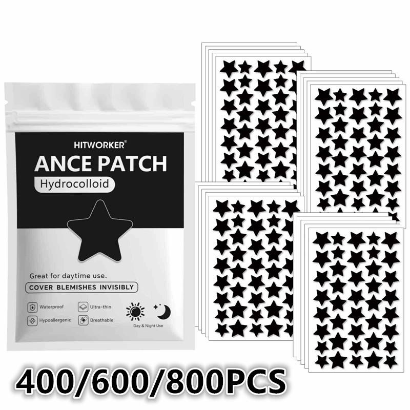 400/600/800개 별 모양 하이드로콜로이드 여드름 - Hydrocolloid Pimple Patch 리뷰 및 가격