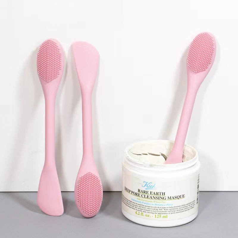 1개입 더블 헤드 실리콘 얼굴 클렌징 스크러버 브러시  - Silicone Face Scrubber Electric 리뷰 및 가격