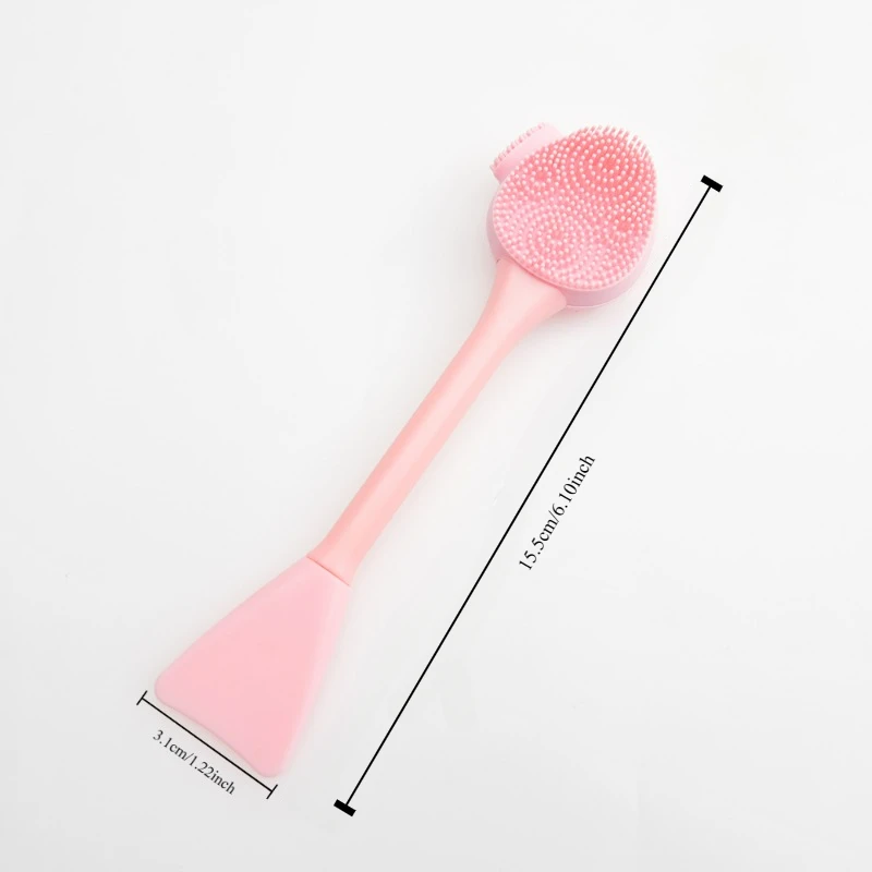 1PC 다목적 클렌징 브러쉬 페이셜 마스크 주걱 블랙  - Silicone Face Scrubber Electric 리뷰 및 가격
