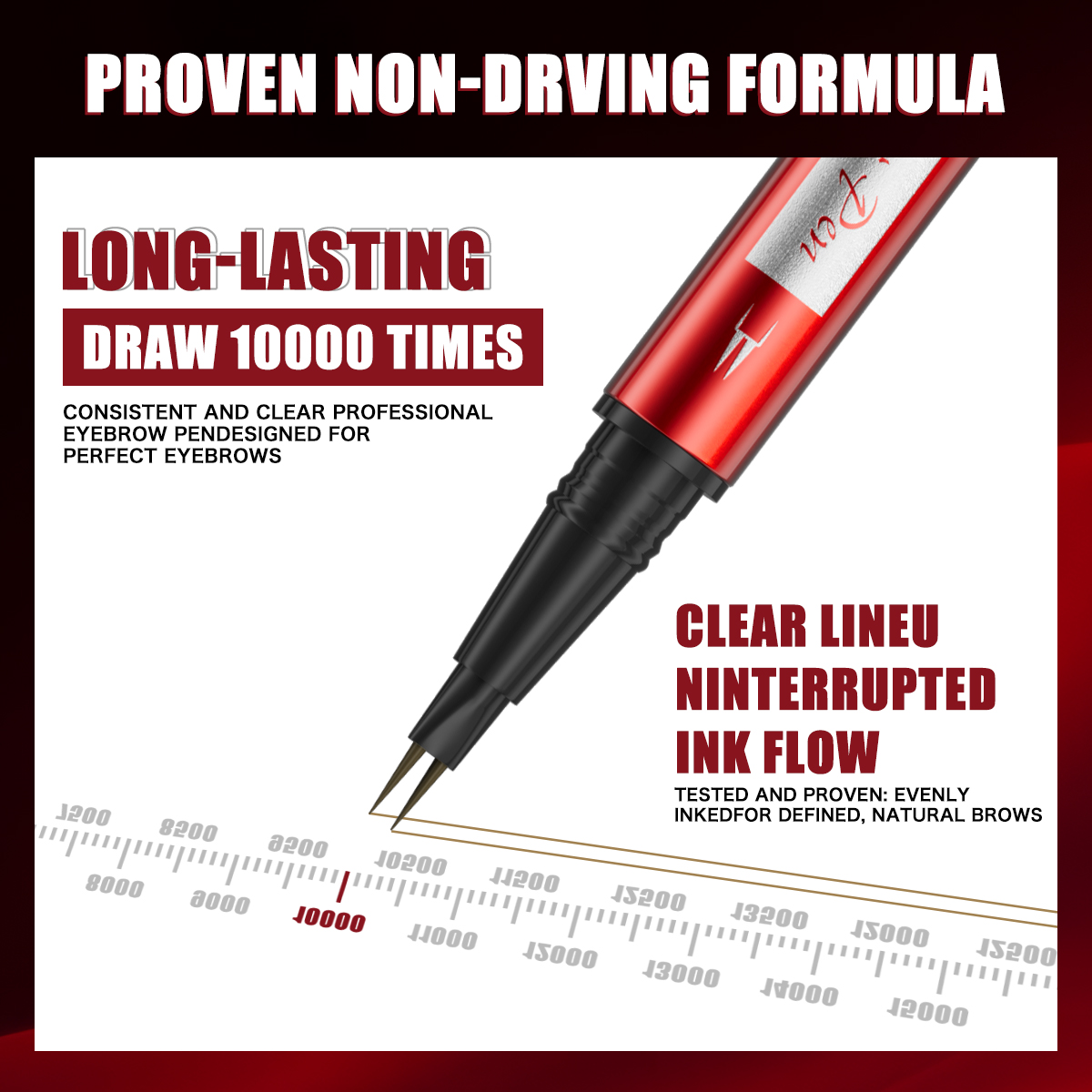 울트라 파인 아이브로우 펜 롱래스팅 스머지프루프 워터프 - Waterproof Liquid Eyeliner Pen 리뷰 및 가격