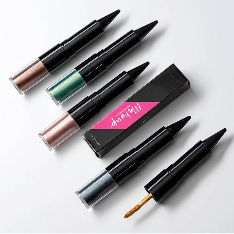 2 in1 다채로운 액체 아이섀도 다이아몬드 샤이니 아 - Waterproof Liquid Eyeliner Pen 리뷰 및 가격