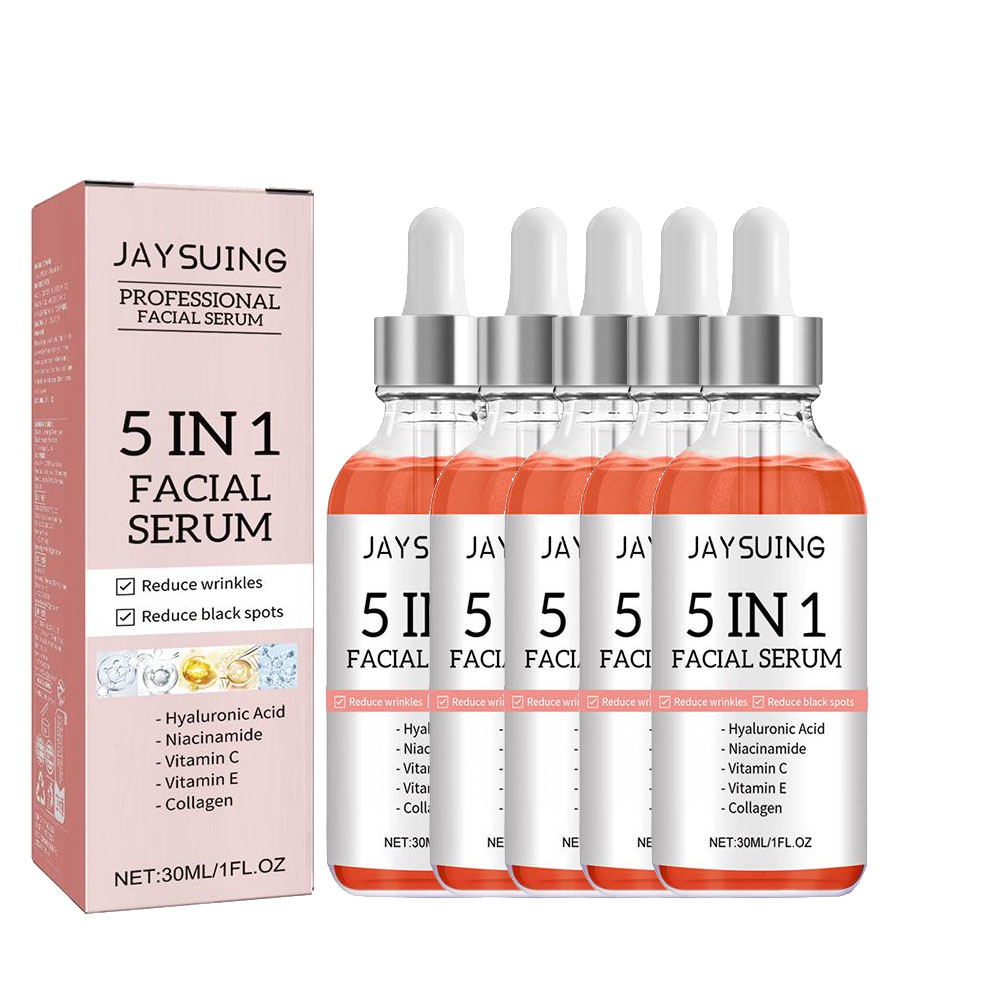 5-in-1 비타민 C & 히알루론산 페이스 세럼, 탄 - Hyaluronic Acid Facial Serum 리뷰 및 가격