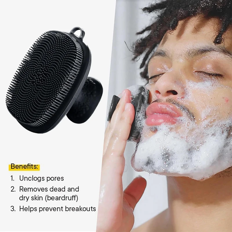 남녀 공용 실리콘 페이스 스크러버 얼굴 클렌징 브러시  - Silicone Face Scrubber Electric 리뷰 및 가격