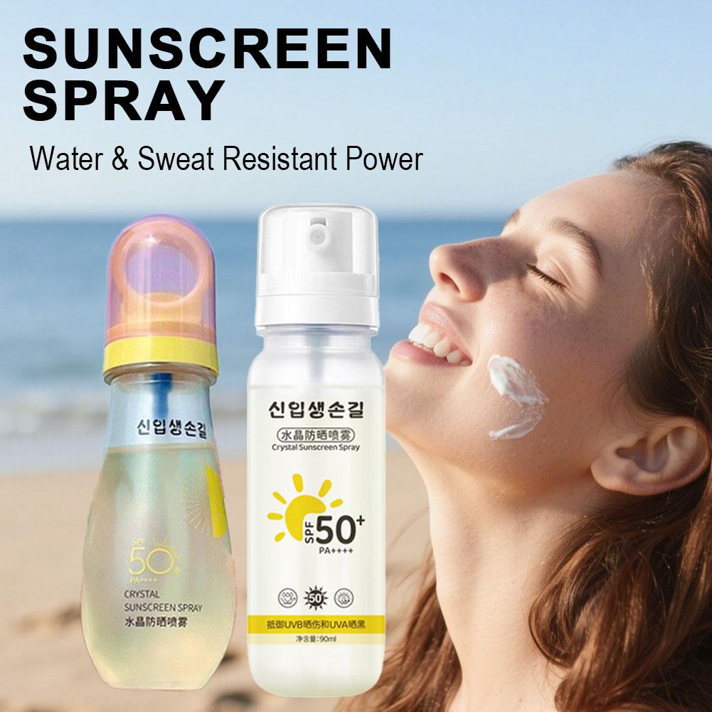 한국산 SPF 50+ 선스크린 스프레이 가볍고 다기능적 - Spf 50 Waterproof Sunscreen 리뷰 및 가격