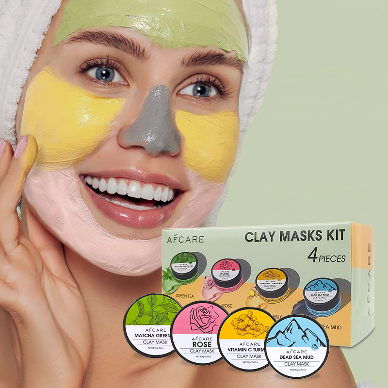 4종 페이스 마스크 세트 (강황 클레이, 비타민 C,  - Green Tea Cleansing Clay Mask 리뷰 및 가격