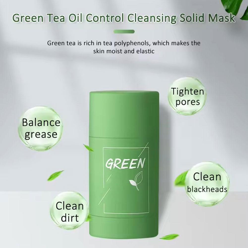 얼굴용 녹차 클레이 스틱, 녹색 얼룩 여드름 수축 블랙 - Green Tea Cleansing Clay Mask 리뷰 및 가격